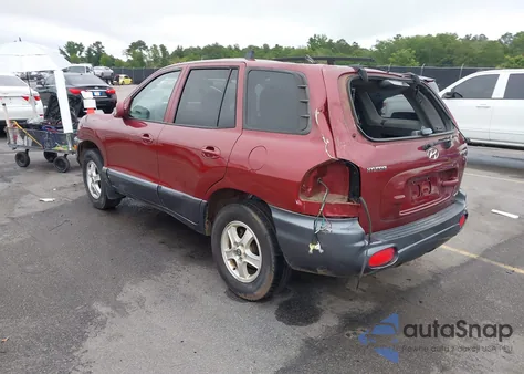 2003 Hyundai Santa Fe Gls/Lx from USA, damaged, VIN KM8SC73D234407589